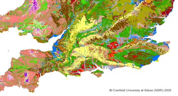 Soils map (c) National Soil Resources Institute / Cranfield University Soils map (c) National Soil Resources Institute / Cranfield University