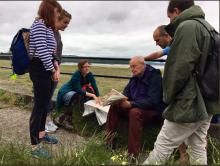 In conversation with Bob the day after ialeUK 2017 Conference in Grange-Over-Sands (Credit: Marc Metzger)