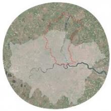 The Lower River Lee within Greater London (Credit: Google)